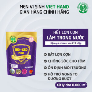 ￼Men Vi Sinh - Xử Lý Nước Ao Nuôi Thủy Sản Bio Ced VIETHAND 200gam