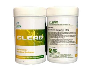 CZ9 – CLEAR – THUỐC TRỊ SÌNH BỤNG, PHÂN TRẮNG CHO CÁ