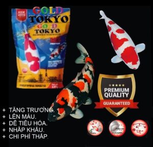 Thức ăn cá cảnh Tokyo Gold 100g