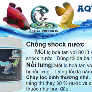 AQUA H CHỐNG SỐC VÀ CẤP CỨU KHẨN CẤP CHO CÁ RỒNG