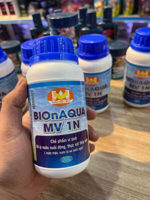 ￼BionAqua MV 1N Mai Việt Bio men vi sinh làm trong nước cho bể cá cảnh (250ml)