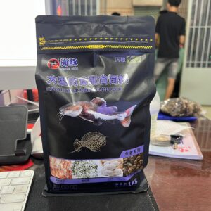 ￼Thức Ăn Chìm Cho Cá Tầng Đáy Sam, Mập Short, Cửu Sừng, Cá Chuột, Cá Pleco, Phi Phụng Bịch 1Kg Giàu Chất Protein