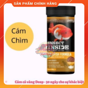 Cám cá vàng Deep đạm côn trùng, lên màu đẹp, tăng size nhanh