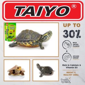 THỨC ĂN CHO RÙA BABA TURTLE FOOD ẤN ĐỘ TAIYO GÓI 100G