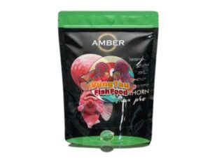 Thức ăn Amber cho cá la hán lên đầu và màu 100gr