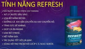 Dung dịch vitamin cho cá Refresh Liquid của Thương hiệu CZ Aqua Product dến từ Thái Lan