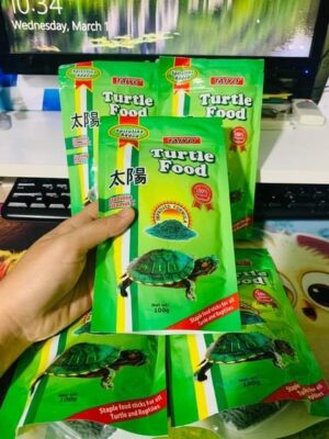 THỨC ĂN CHO RÙA BABA TURTLE FOOD ẤN ĐỘ TAIYO GÓI 100G