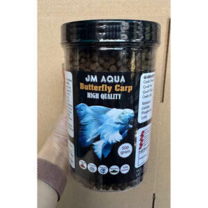 ￼THỨC ĂN CÁ CHÉP SƯ TỬ JM AQUA TAIWAN CAO CẤP (HỦ 500G)