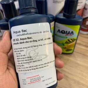 AQUA BẠC Cho Cá Rồng, Cá Hổ, Cá Sam Chai 100ml Hàng Chính Hãng Thái Lan