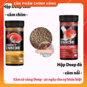 Cám cá vàng Deep đạm côn trùng, lên màu đẹp, tăng size nhanh