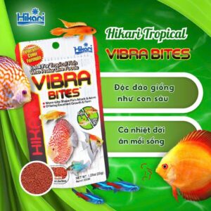 Thức ăn cá dĩa Hikari Vibra Bites