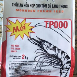 Thức ăn tôm TopOne/2kg