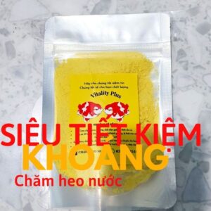 KHOÁNG CÁ CẢNH - Vitality Plus - Hỗ trợ tăng trưởng sức đề kháng, giảm stress cho cá cảnh